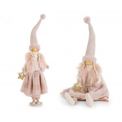 Bimba con vestito rosa