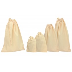Borsa in cotone coulisse -...