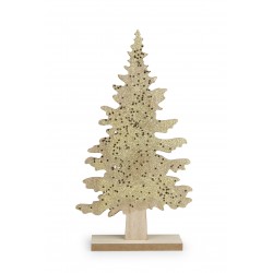 Albero decorativo oro con...