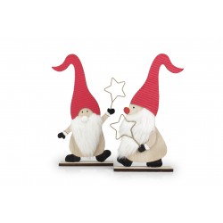 Gnomi natalizi con stella -...