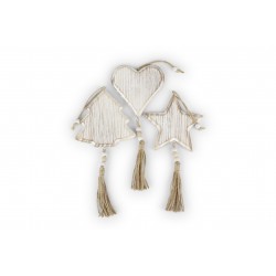 Soggetti natalizi con nappa...