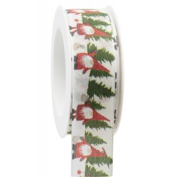 Nastro gnomi e alberi H40mm...