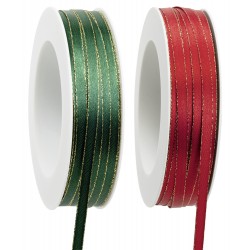 Nastro doppio raso bordato...