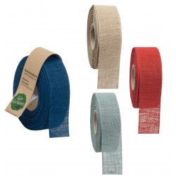 Nastro in lino Nature H40mm...