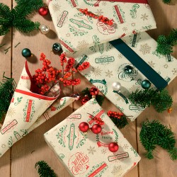 Bobina carta regalo Natale...
