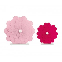 Peonie in feltro rosa e...