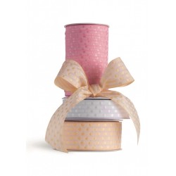 Nastro cotone a Pois tono...