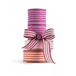 Nastro Cotone a righe H25mm...