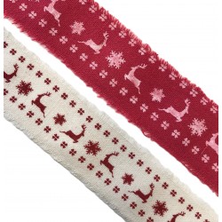 Nastro renne e fiocchi con...