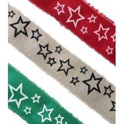 Nastro stelle con frange...