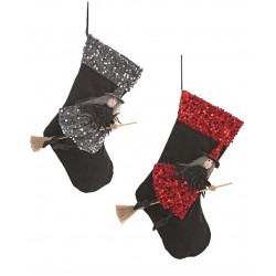 Calza Befana con paillettes