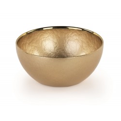 Ciotola color oro opaco