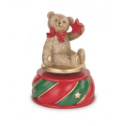 Carillon di Natale con orsetto