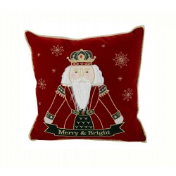 Cuscino Babbo Natale rosso