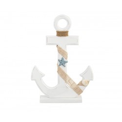 Ancora in legno con base