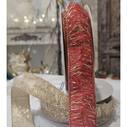 Nastro sfrangiato lurex...