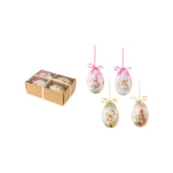Box 4 uova decorative con...
