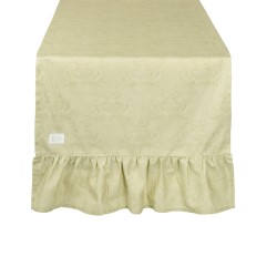 Runner con trama floreale