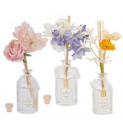 Diffusore con fiori colorati