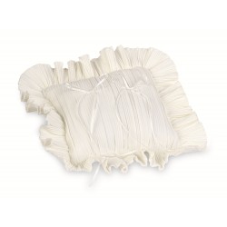 Cuscino porta fedi plissè