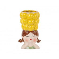 Cachepot bambina con vaso...