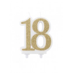 Candela 18 oro glitter bio