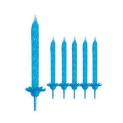 Candele azzurre con...