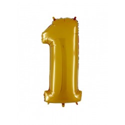 Palloncino numero 1 oro