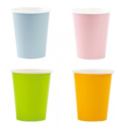 Bicchiere in carta colorata...