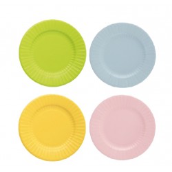 Piatti in carta colorata da...