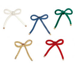 Fiocco in corda di velluto...