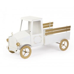 Camioncino bianco/oro di...