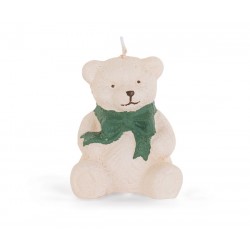 Candela orsetto con fiocco...