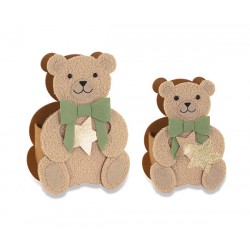 Cestini orsetti con stella...