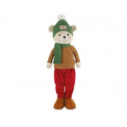 Orso con vestito rosso in...