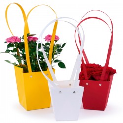 Shopper rosse di carta...