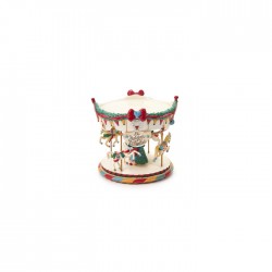 Giostra dei cavalli in resina