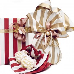 Bobina perlata a righe - 25m