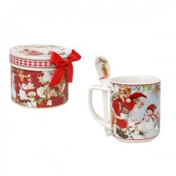 Tazza con Babbo Natale vintage