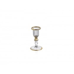 Portacandela stilo in vetro...