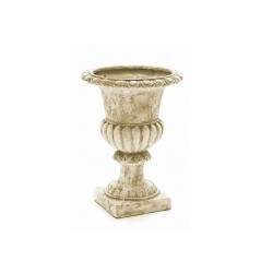 Vaso antico a coppa in resina