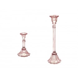 Portacandela stilo in vetro...