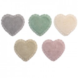 Tappeto a forma di cuore