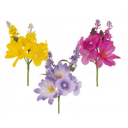 Pick fiori primaverili - 12pz