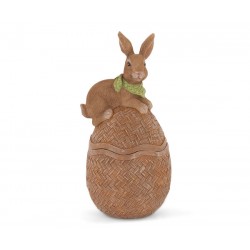 Coniglio con uovo contenitore