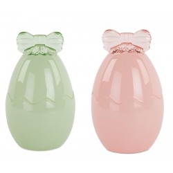 Contenitore uovo con fiocco