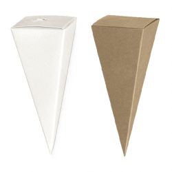 Cono bomboniera quadrato -...