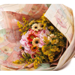 Carta velina floreale...