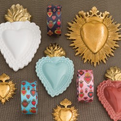 Nastro cuori ex voto h38 mm...