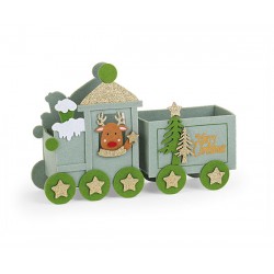 Trenino contenitore in feltro